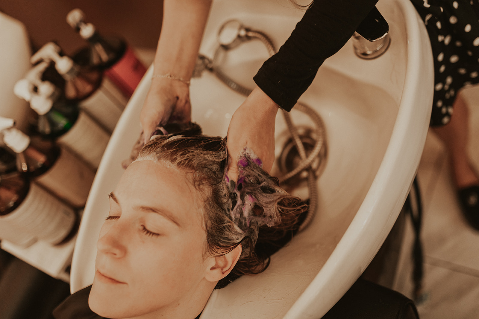 Alter Ego Keep It Glossy glossing treatment at Fluff Denver